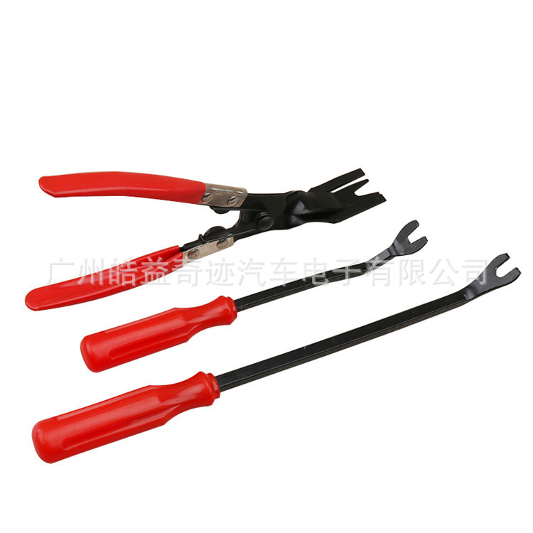 Modificación y desmontaje de faros de automóviles herramienta lámpara de apertura abrazadera lámpara de sellado abrazadera lámpara de cambio de abrazadera descarga remache abrazadera hebilla de goma destornillador