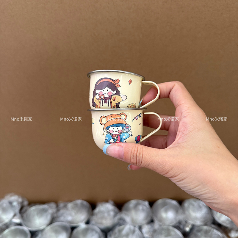 Mino's ワンカップ 316 ステンレス鋼子供用ウォーターカップ家庭用飲料カップ落下防止ベビーオープン学習ドリンクカップ|undefined