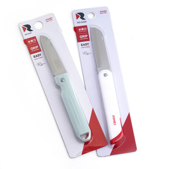 Jinda Japan-US Folding Fruit Knife Independent Packaging Office Portable Cutting Fruit Peeler Supermarket with Packaging