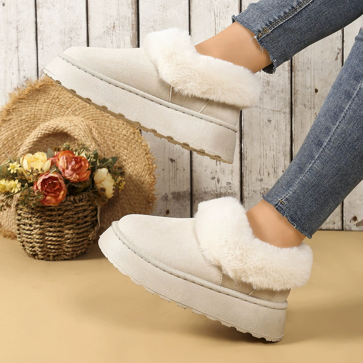 Warm winter boots, keep warm shoes platform, plus size, wholesale