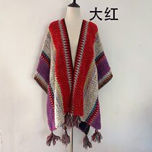 夏季男女披肩外搭防晒民族风云南丽江川西青甘大环线草原旅游穿搭