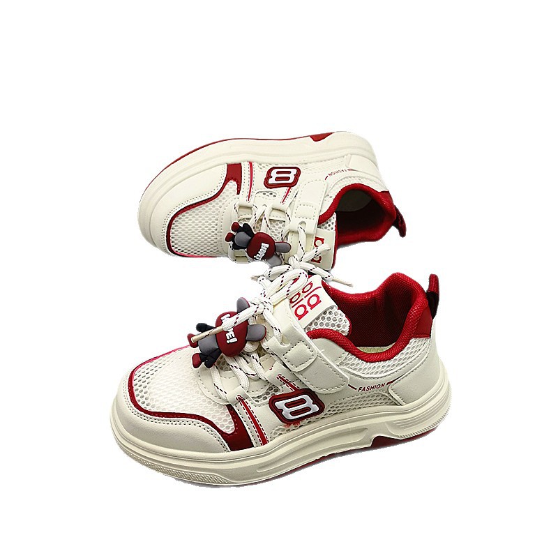 2026 nuevo 32 - 37 talla simple red de verano zapatos para niños zapatos para niños zapatos deportivos para estudiantes zapatos deportivos para niños