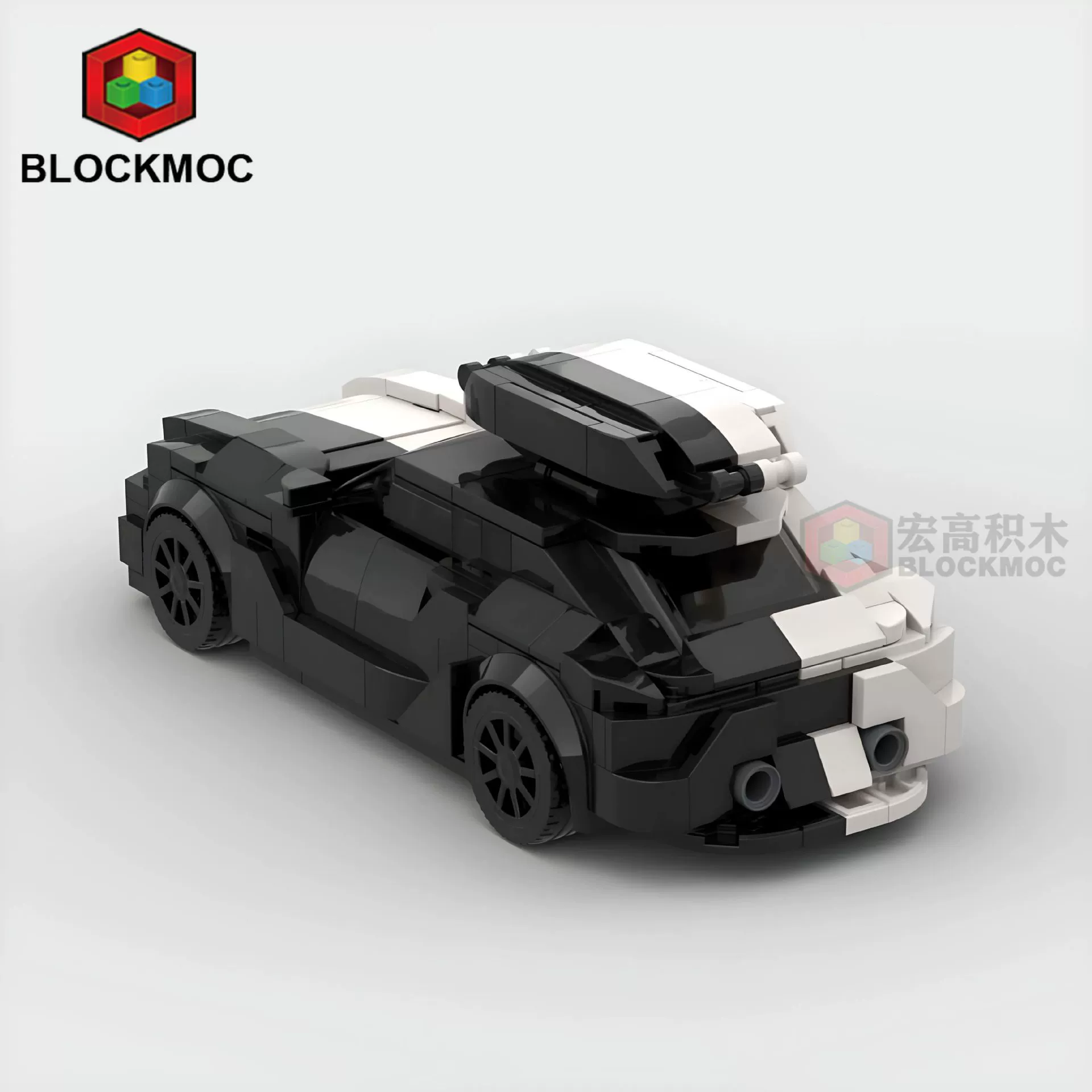 Конструктор Lego Audi RS6, гоночная модель из кирпичиков 16.4×7×6 см — обучающая игрушка и подарок