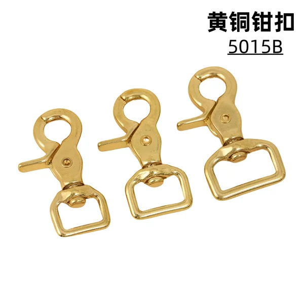 Luggage Pet Hardware Clamp Copper Hook Buckle Copper Lobster Buckle Handbag Brass Dog Buckle Money Cloth Key Copper Hanging Buckle