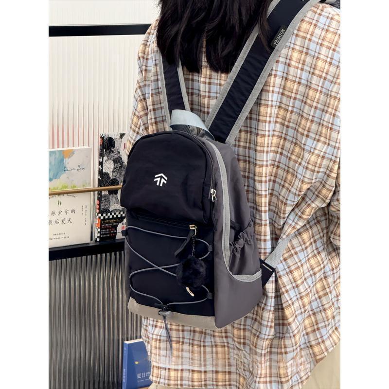 旅行户外双肩包女轻便休闲登山小号背包男徒步骑行运动出游包包潮|undefined