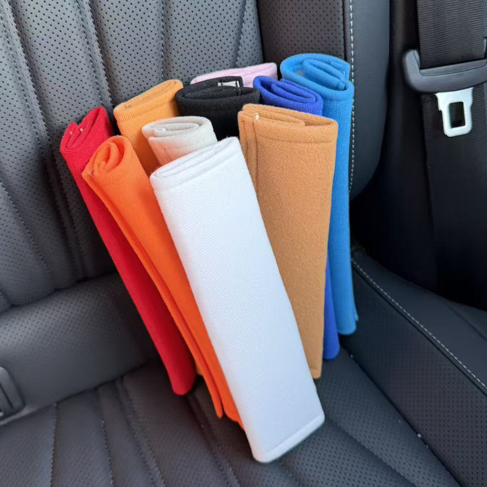 Protector de Hombro para Cinturón de Seguridad de Terciopelo Suave para Automóvil image 4