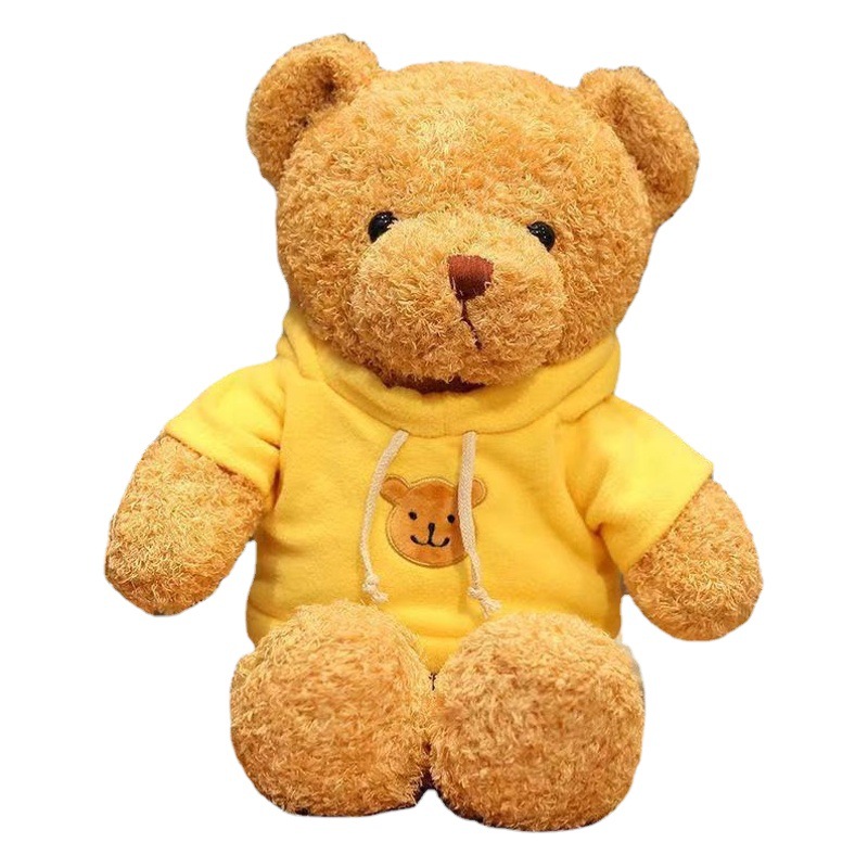 Suéter de osito de peluche con caja de regalo, oso abrazo personalizado con logotipo, regalo ideal para eventos o festividades