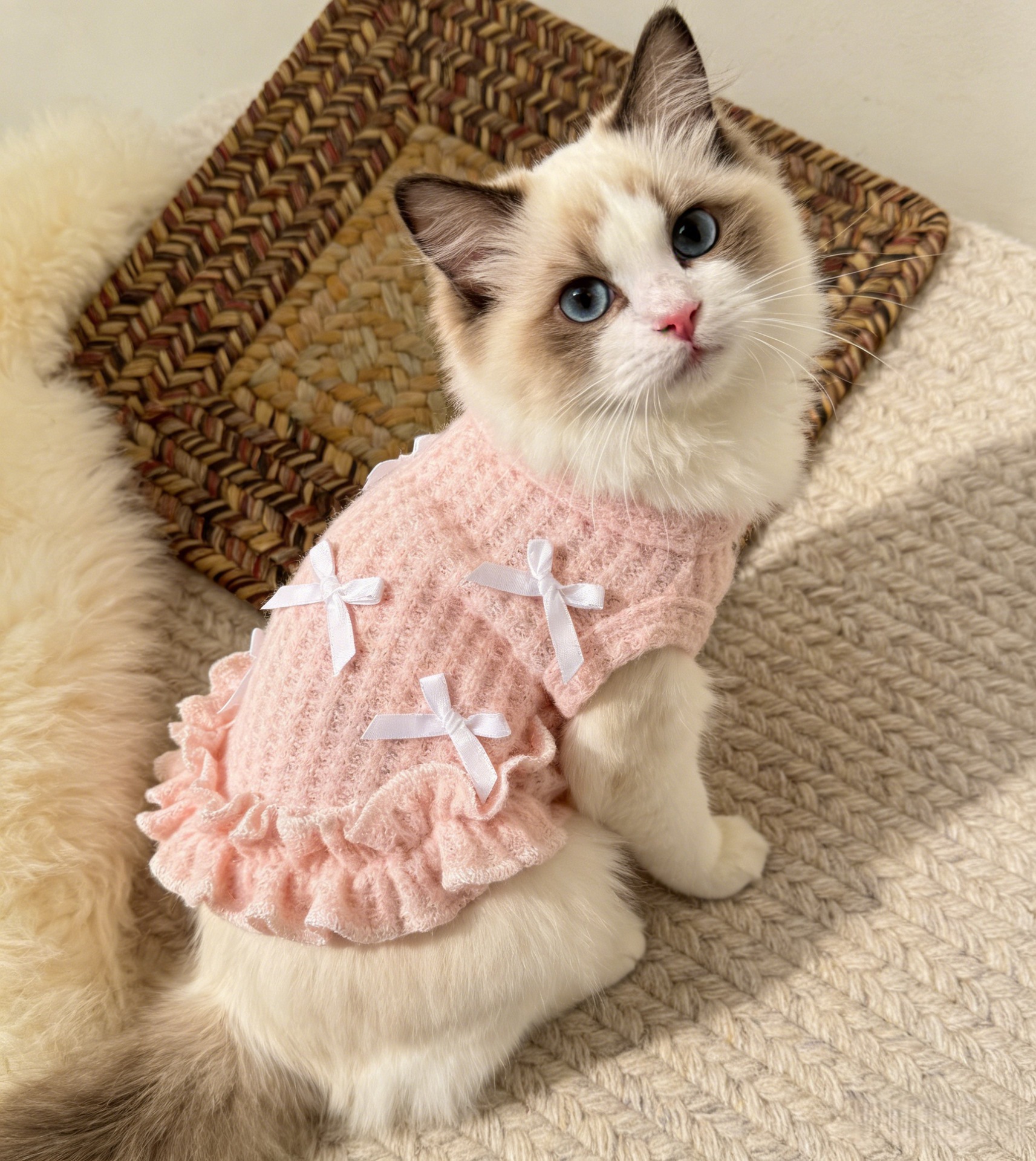 Vestido de verano para perro chaleco transpirable para gatos y perros_voghion.com