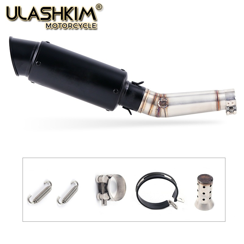 Motorcycle Exhaust Pipe Suitable for Honda Nc700 Nc750 Nc750X 12-170 Modified Middle Section Silencer