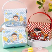 宝宝诞生满月创意喜饼盒百日周岁伴手礼生日六一儿童节幼儿园礼盒