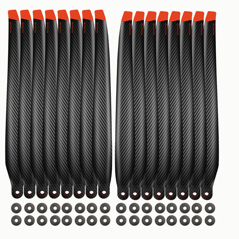 Black Horse Is Suitable for Dji T70 T70P T100 Carbon Fiber 6623 Large Load-Bearing Propeller Blades 62238