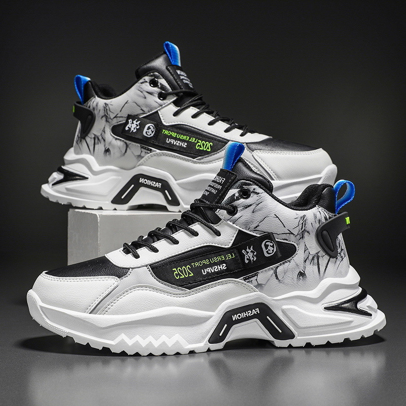Summer breathable sneakers platform for leisure
