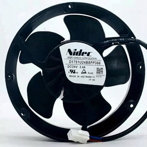 D1751U24B8Pp366 24V 3.4A Brand New Genuine Nidec Abb Inverter Acs880 Fan D1751U24B8Pp366 24V 3.4A Brand New Genuine Nidec Abb Inverter Acs880 Fan