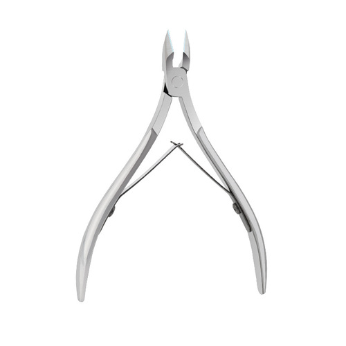 Stainless steel cuticle scissors 8710 manicure tools cuticle scissors nail groove ingrown toenail scissors double-pronged hawkbill nail clippers