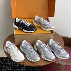 高配2025款增高老爹鞋女透气运动休闲鞋网面系带情侣鞋驴鞋跑步鞋