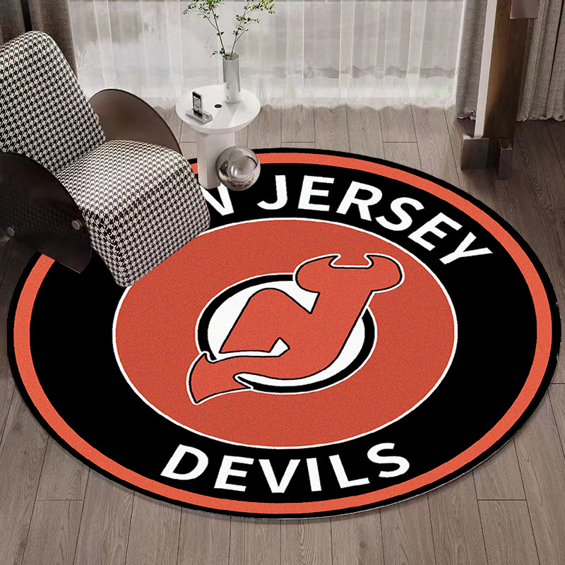 Cruz-frontera redonda alfombra dormitorio chica ins estilo cesta colgante silla giratoria estera habitación de los niños lindo piso de dibujos animados alfombra