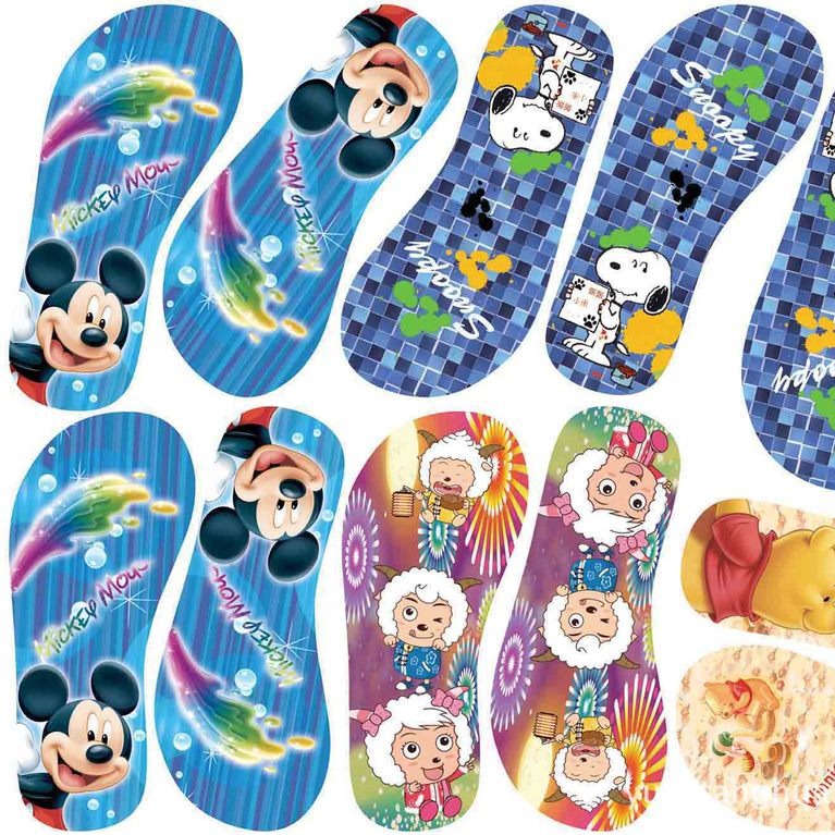 厂家直销EVA烫画 EVA烫图 沙滩鞋EVA烫画 卡通热转印烫画纸