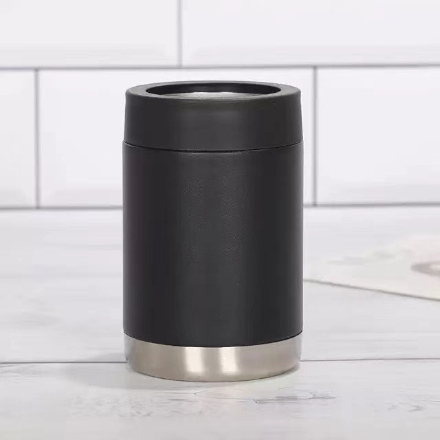 Amazon 12oz lata de coque multifuncional coche 304 lata fría de acero inoxidable lata de cerveza logo al por mayor