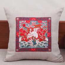 新中式沙发垫红木罗汉床垫五件套冬季纯色沙发垫米白色棉麻
