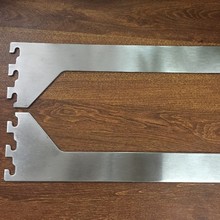 不锈钢制品 厂家批发直售不锈钢拉丝1.5厚158-70mm正挂侧挂片