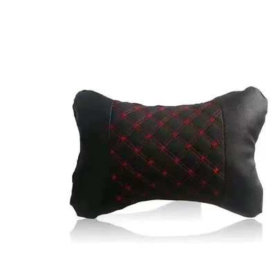 Waist support: electric massage waist health - 1-black-and-red-headrest
