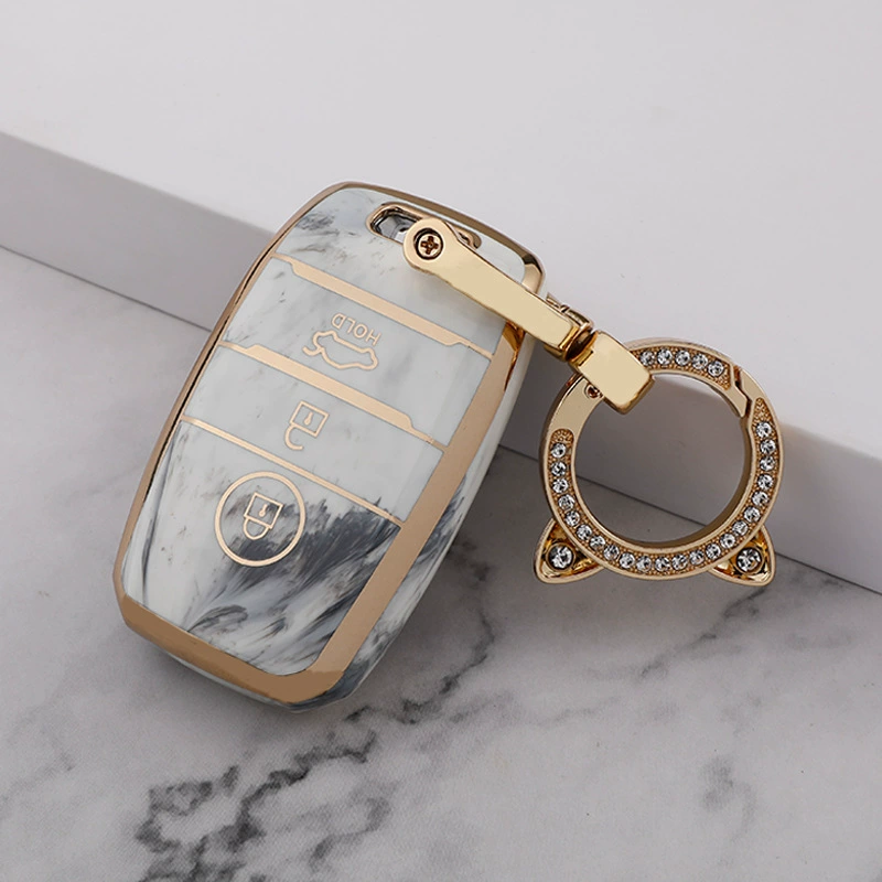 Набор автомобильных ключей Kia для KX CROSS Freddy, чехол для ключей из мягкого клея, ТПУ, заводской чехол для ключей