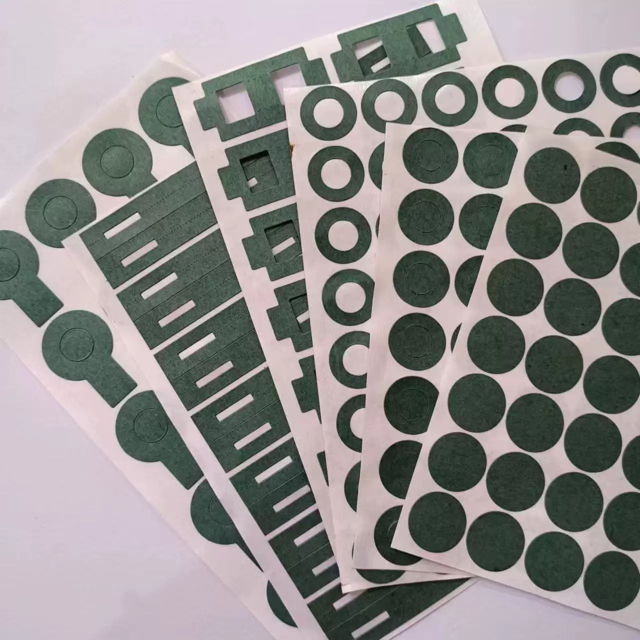 青稞纸18650异形14500可折叠21700圆形46800空心压痕 双联 三联