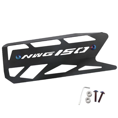 Motorcycle exhaust pipe Modified Exhaust Pipe Metal Alloy - nwg150-exhaust-hood-burnt-titanium-screws