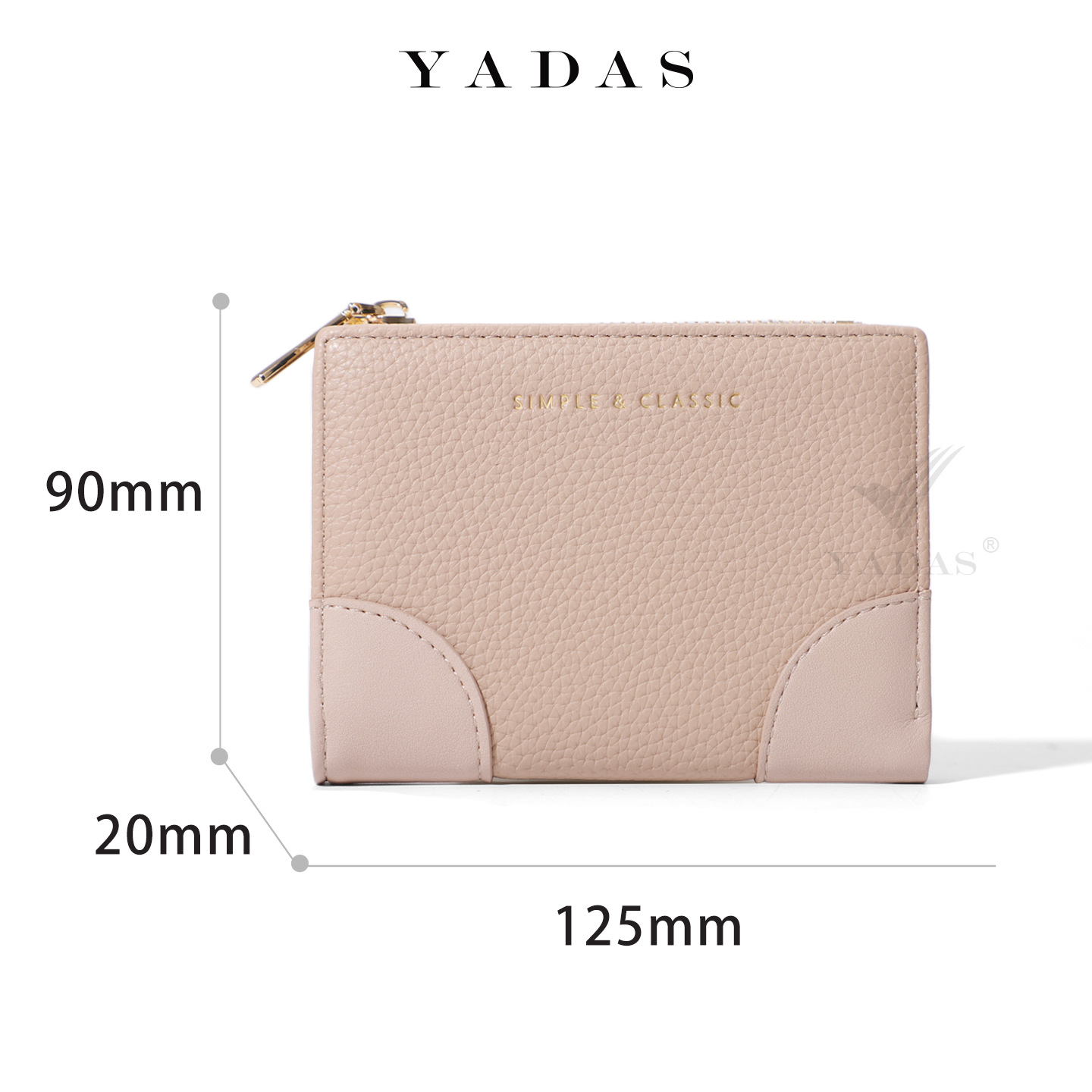 Cartera de comercio exterior de alto nivel, delgada y ligera, multi-tarjeta de tarjetas de visita, cartera de certificados de gran capacidad para mujeres