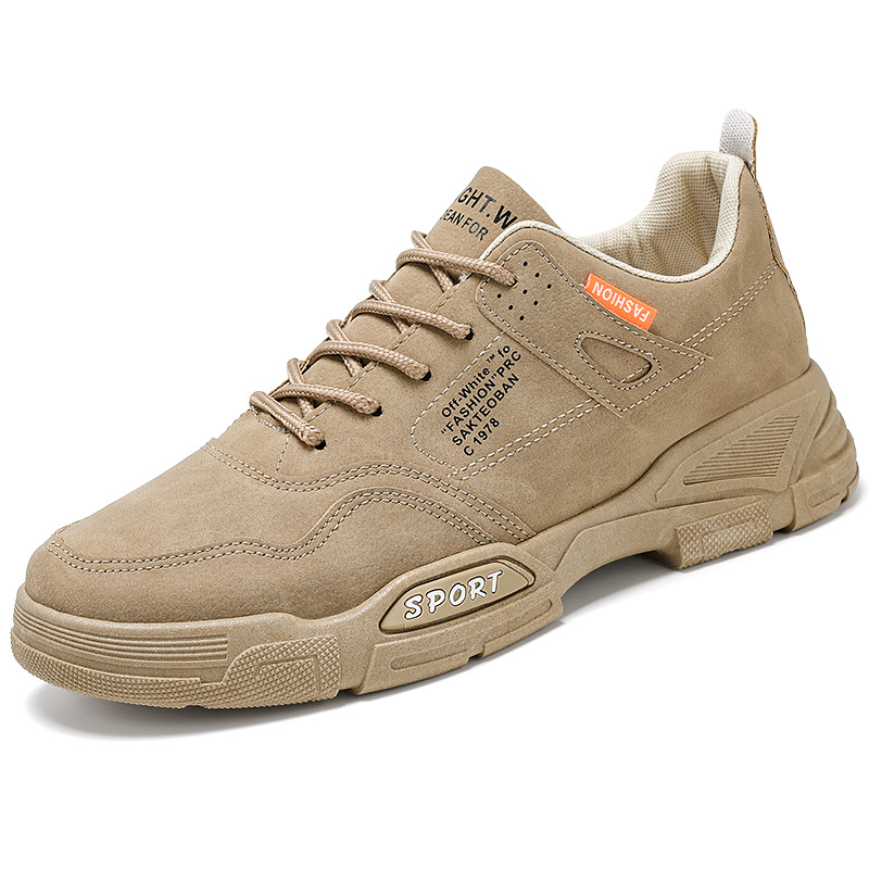 Zapatos de trabajo para hombres 2024 nuevos zapatos de primavera para hombres antideslizantes y resistentes al desgaste zapatos de trabajo para hombres zapatos de skate casuales