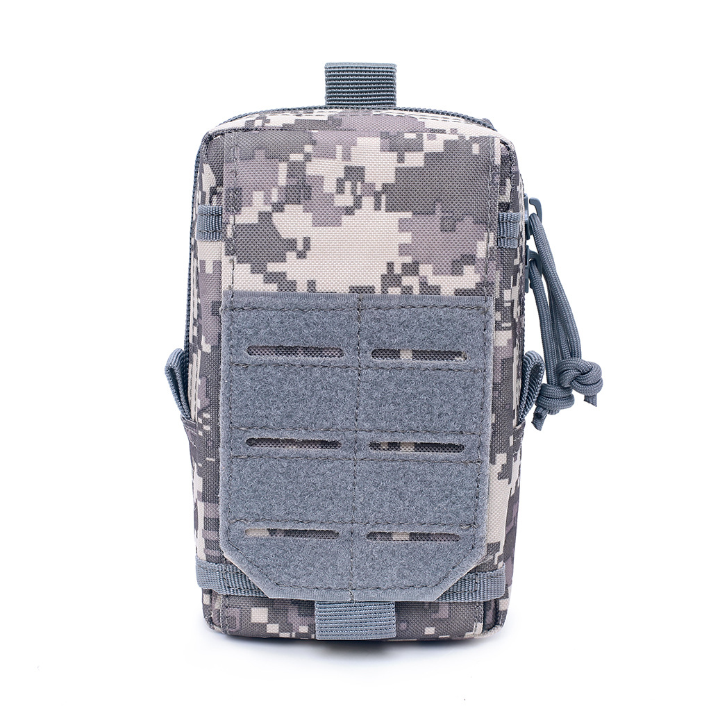 Tactical function mobile phone bag outdoor waterproof leisure waist bag multi-layer storage bag can be customized