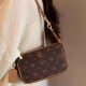Nanfeng Chio2nd Bread Puppy Frosted Sugar Amber Underarm Bag 2025 Super Fire Shoulder Crossbody Small Bag for Women