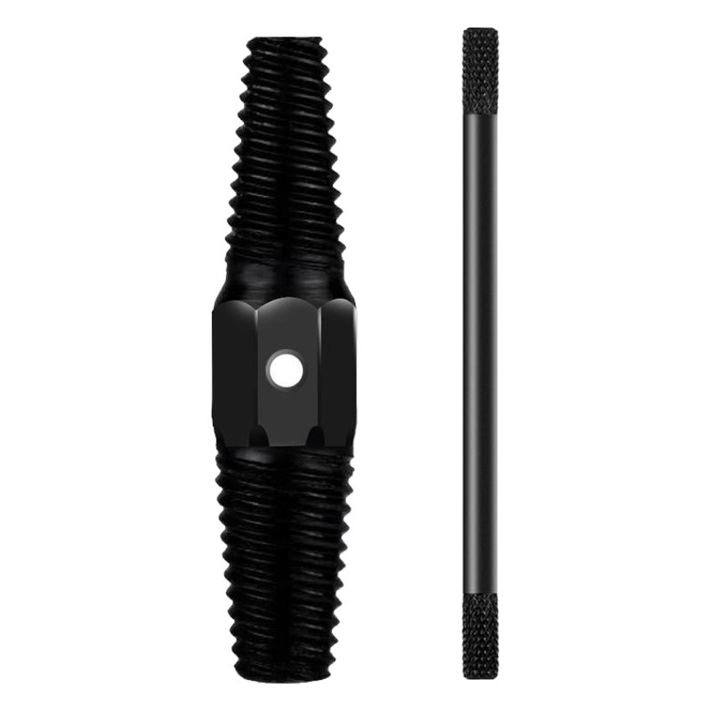 Tubo de agua transfronterizo Extractor de alambre roto de doble cabeza herramienta de rosca del grifo extractor de tornillo al por mayor Reverse Thread reparación TAP