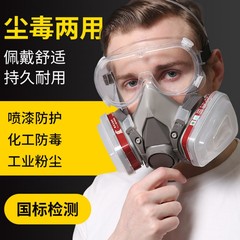 防毒マスク防護マスク全顔呼吸防塵デトックス化学工業ガス防毒ガス塗装ホルムアルデヒド防止