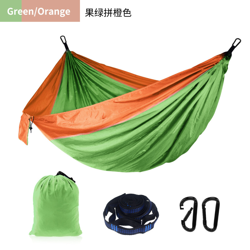 高帯調節バンドシングル二人屋外ハンモックナイロンハンモックアマゾン熱売クロスボーダー工場スポット|undefined