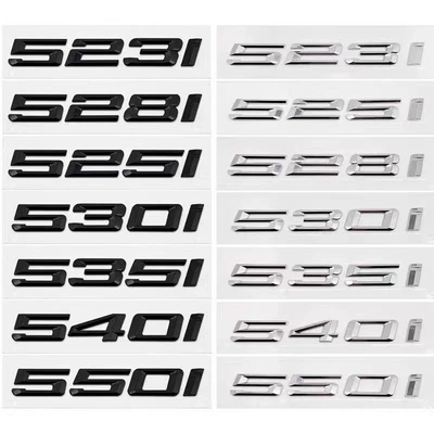 Body sticker 528I 530I 535I 550I Displacement
