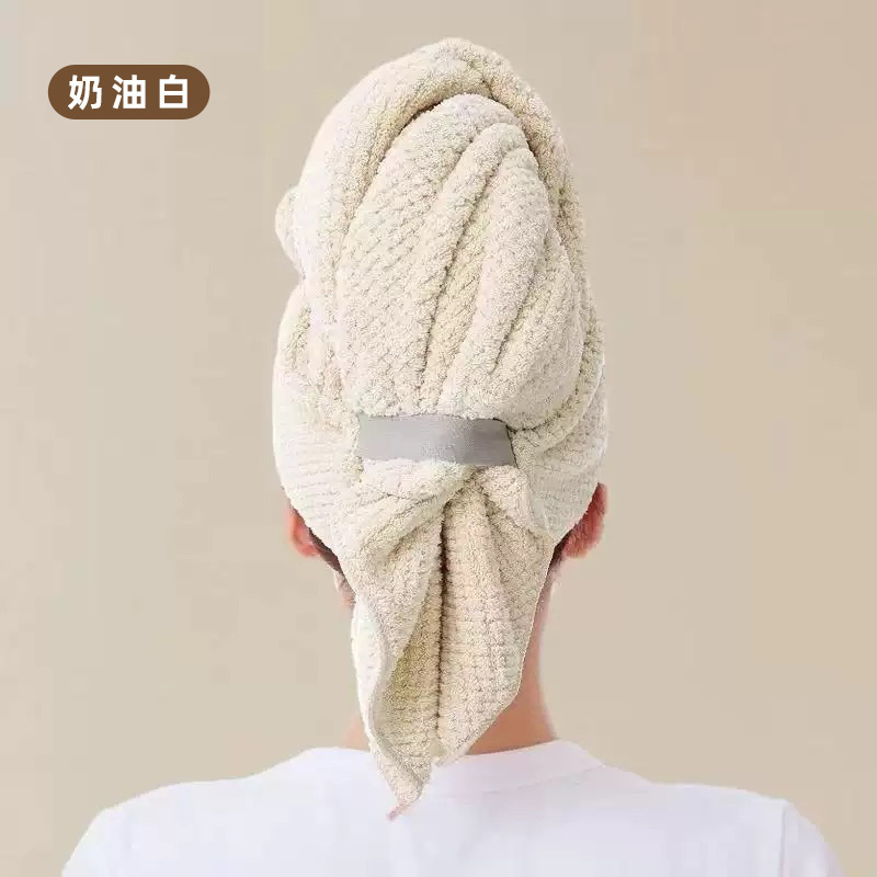 包邮一片式干发帽女吸水速干长头发加大速干干发巾高阳毛巾批发|undefined