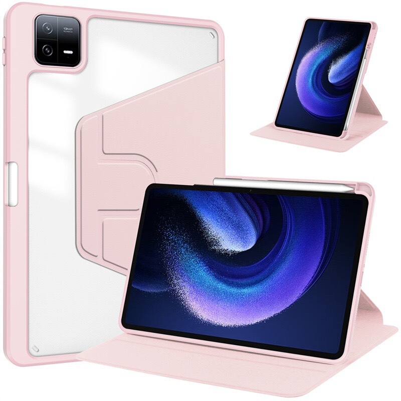 Xiaomi 6 アクリル回転レザーケース PRO スタンド Redmi 10.6 オールインクルーシブバックシェル air5 保護ケースに適しています。|undefined
