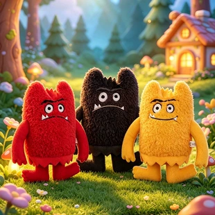Плюшевый монстрик The Color Monster игрушка