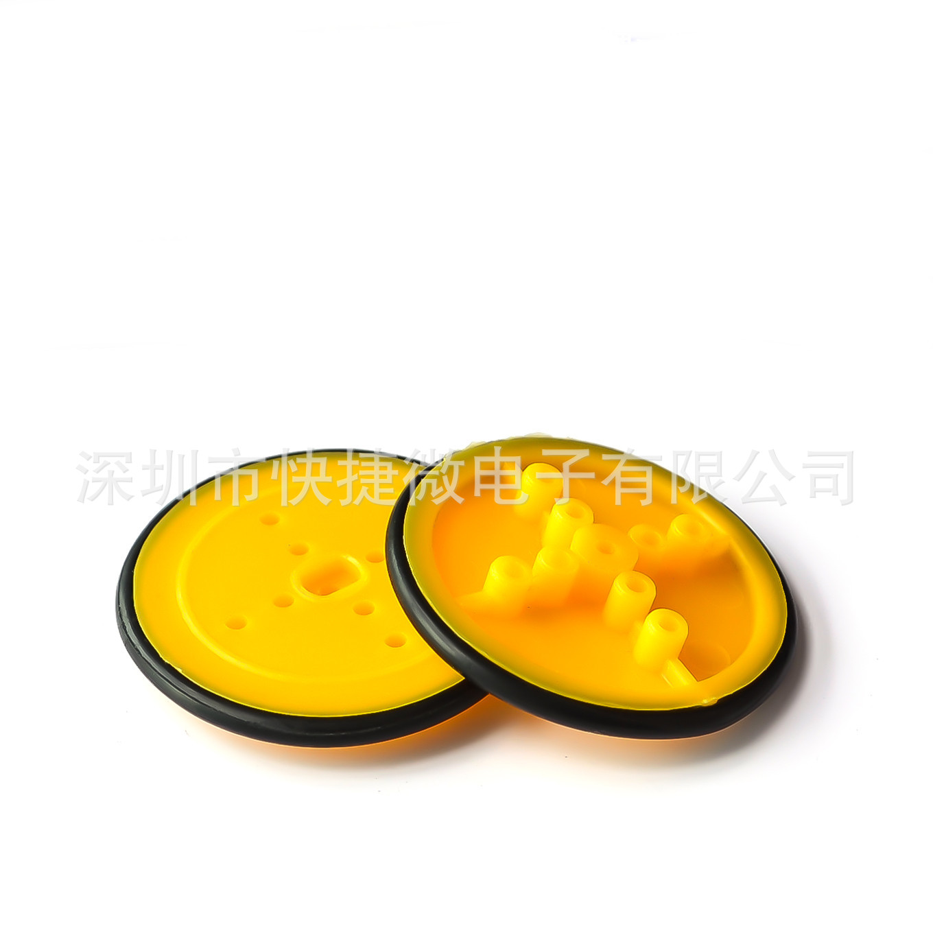 410橡皮轮子机器人轮胎TT马达 robot智能车平台小车电子设计玩具