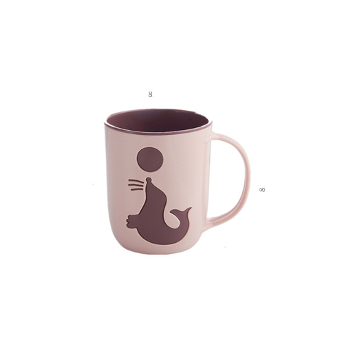 Dolphin mouthwash cup household simple toothbrushing cup washing cup couple toothbrush cup creative cartoon children's toothbrushing cup