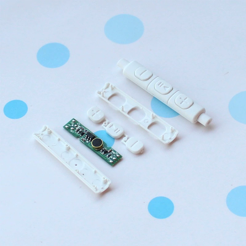 Wired earphone plastic shell circuit board processing Goertek silicon pcba circuit board development and production on demand