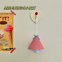 ナイトライト寝室ins少女睡眠かわいい無線部屋夜用ベッドの雰囲気ランプ壁掛けランプ