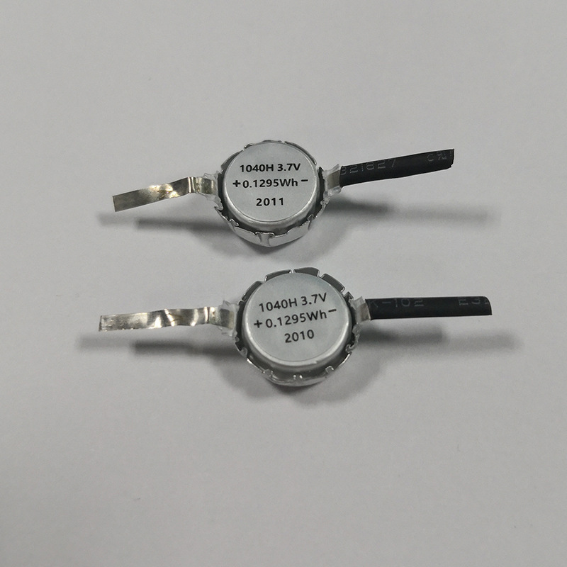 1040H beer cover type polymer battery 3.7V35mAh hearing aid TWS Bluetooth headset Soft Pack Battery 1040H beer cover type polymer battery 3.7V35mAh hearing aid TWS Bluetooth headset Soft Pack Battery