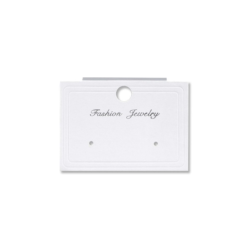 [跨境热卖Fashion Jewelry PVC耳钉卡纸防水有挂背钩耳饰展示纸板] 5