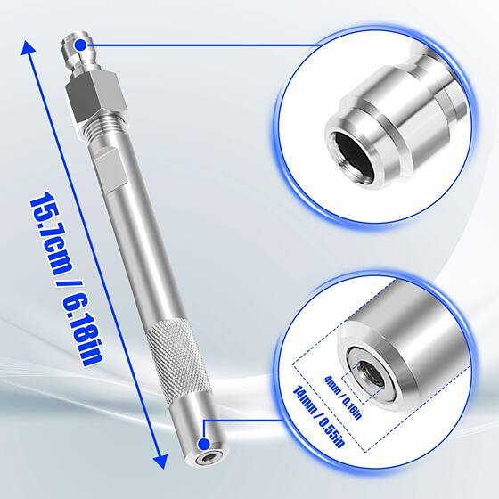 High-Pressure Cleaning Machine Long-Distance Chemical Nozzle, Compatible with Ladder Protector