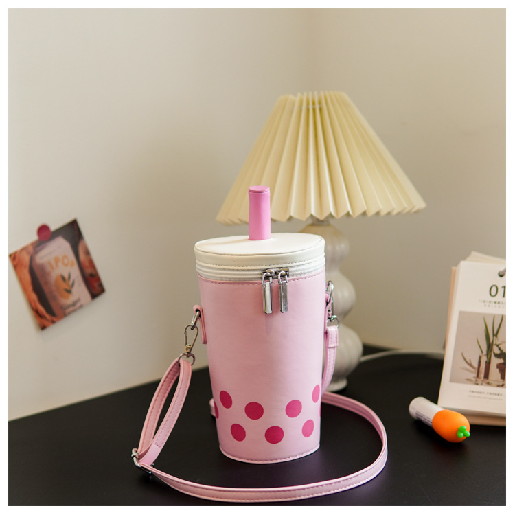 Shoulder Bag Bags Type Street Occasion Pu Leather Material Women's Backpack Backpack Cartoon Pattern Women's Small Pu Leather Cartoon Cute Bucket Zipper Shoulder Bag