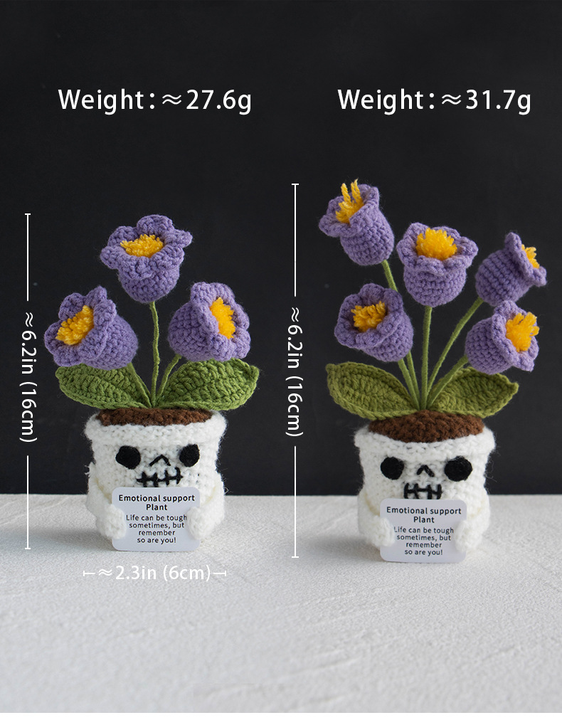 跨境万圣节搞怪玩偶积极鼓励盆栽摆件玩偶圣诞节礼物亚马逊新款详情2