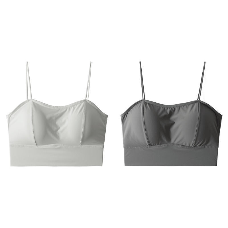 흰색 + 회색 투피스-45.00 kg-60.00 kg 1.8cm 두께의 가슴 패드