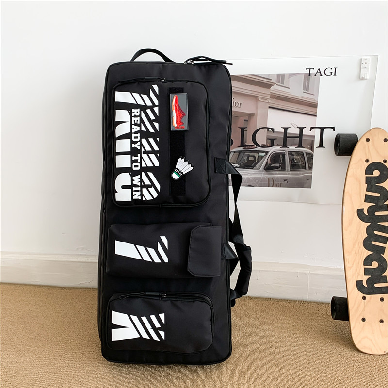 Badminton tennis shoe compartment, multifunctional fitness large capacity, high aesthetic value, trendy sports bag, yoga_voghion.com